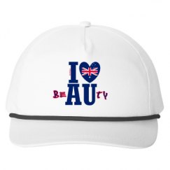 Snapback Five-Panel Rope Hat