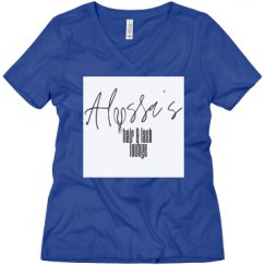 Ladies Relaxed Fit V-Neck Tee