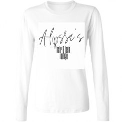 Ladies Relaxed Fit Basic Long Sleeve Tee