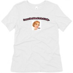 Ladies Relaxed Fit Super Soft Triblend Tee