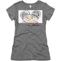 Ladies Slim Fit Super Soft Triblend Tee