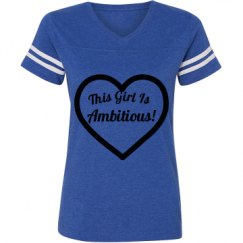 Ladies Relaxed Fit Vintage Sports Tee