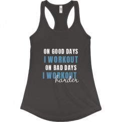 Ladies Slim Fit Racerback Tank Top