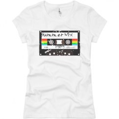 Ladies Slim Fit Basic Promo Jersey Tee