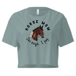 Ladies Festival Cali Crop Top Tee