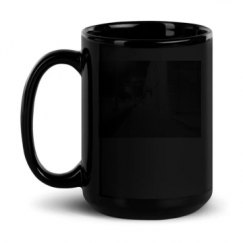 15oz Black Glossy Mug