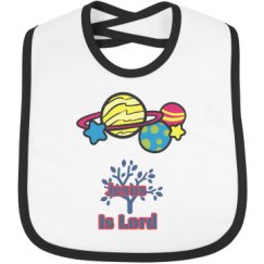 Infant Contrast Trim Bib