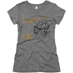 Ladies Slim Fit Super Soft Triblend Tee