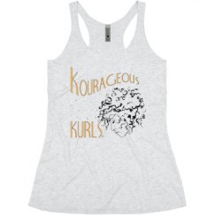 Ladies Slim Fit Super Soft Racerback Triblend Tank