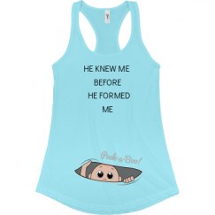 Ladies Slim Fit Racerback Tank Top