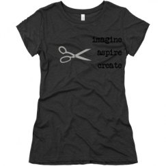 Ladies Slim Fit Super Soft Triblend Tee