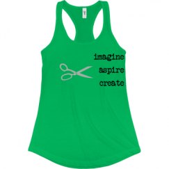 Ladies Slim Fit Racerback Tank Top