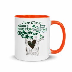 11oz Ceramic Mug with Color Inside