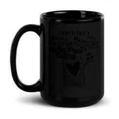 15oz Black Glossy Mug