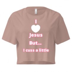 Ladies Festival Cali Crop Top Tee