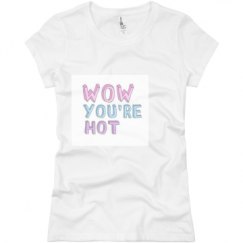 Ladies Slim Fit Basic Promo Jersey Tee