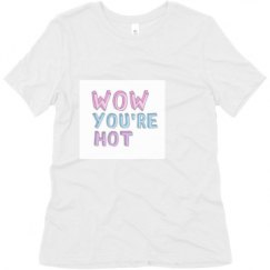 Ladies Relaxed Fit Super Soft Triblend Tee