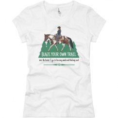 Ladies Slim Fit Basic Promo Jersey Tee