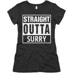 Ladies Slim Fit Super Soft Triblend Tee