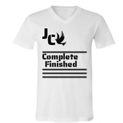 Unisex V-Neck Jersey Tee