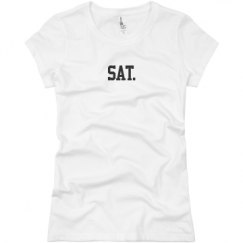 Ladies Slim Fit Basic Promo Jersey Tee