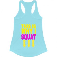 Ladies Slim Fit Racerback Tank Top