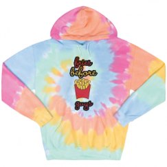 Unisex Tie-Dye Fleece Hoodie