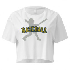 Ladies Festival Cali Crop Top Tee