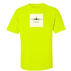 Unisex Ultra Cotton Safety Neon Crewneck Tee