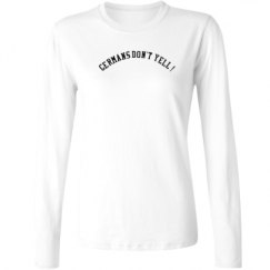 Ladies Relaxed Fit Basic Long Sleeve Tee