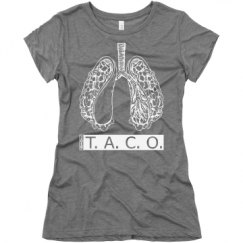 Ladies Slim Fit Super Soft Triblend Tee