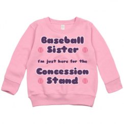 Toddler Crewneck Basic Promo Sweatshirt