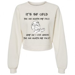 Women's Raglan Pullover Fleece