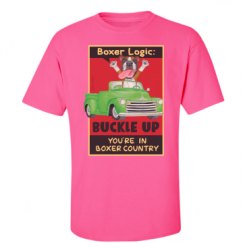 Unisex Ultra Cotton Safety Neon Crewneck Tee