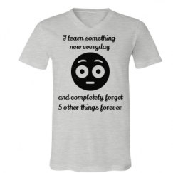 Unisex V-Neck Jersey Tee