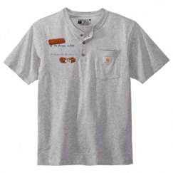 Unisex Carhartt Henley Tee 