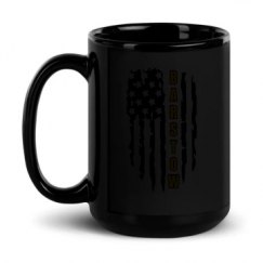 15oz Black Glossy Mug