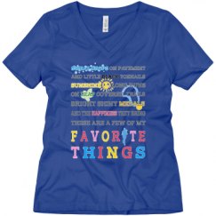 Ladies Relaxed Fit V-Neck Tee