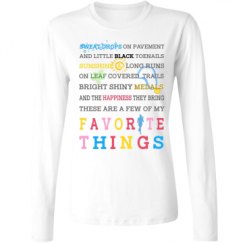 Ladies Relaxed Fit Basic Long Sleeve Tee