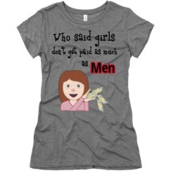 Ladies Slim Fit Super Soft Triblend Tee