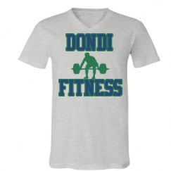 Unisex V-Neck Jersey Tee