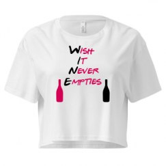 Ladies Festival Cali Crop Top Tee