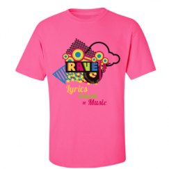 Unisex Ultra Cotton Safety Neon Crewneck Tee