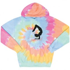 Unisex Tie-Dye Fleece Hoodie