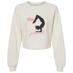 Women's Raglan Pullover Fleece