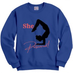 Unisex Film and Foil Crewneck Sweatshirt