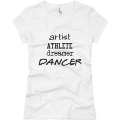 Ladies Slim Fit Basic Promo Jersey Tee