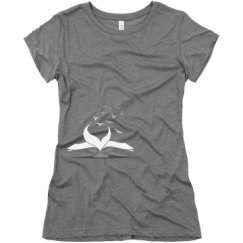 Ladies Slim Fit Super Soft Triblend Tee