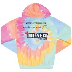 Unisex Tie-Dye Fleece Hoodie