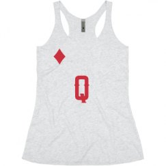 Ladies Slim Fit Super Soft Racerback Triblend Tank